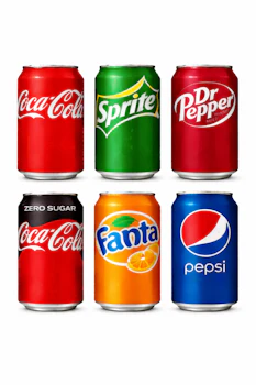 Photo of Assorted Canned Sodas