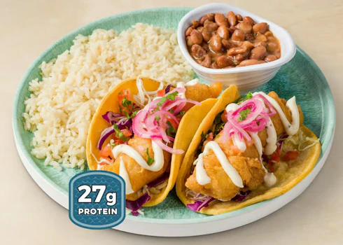 Photo of Battered Rockfish Taco Combo