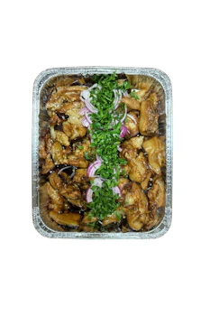 Photo of Tray of Stir-Fry Eggplant for 6 People