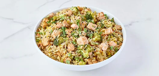 Photo of Salmon Buddha Bowl