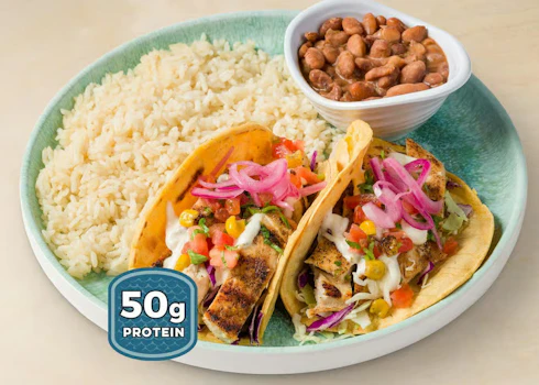 Photo of Grilled Chicken Taco Combo