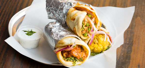 Photo of Chicken Tikka Masala Naan Roll Boxed Meal
