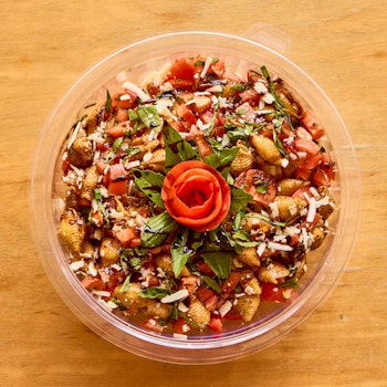 Photo of Seashell Bruschetta Pasta Salad