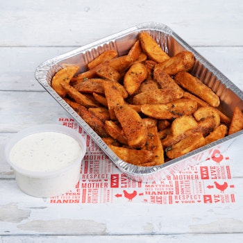 Photo of Garlic Thyme Potato Wedges Platter