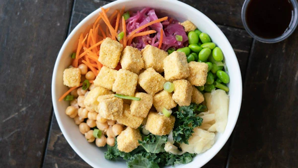 Photo of Honey Ginger Tofu Bowl