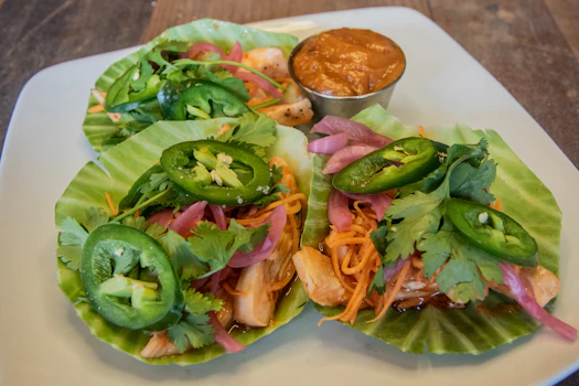 Photo of Spicy Chicken Thai Wraps