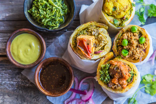 Photo of Chicken Tikka Masala Naan Roll Meal
