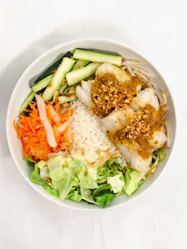 Photo of Rice Plate with Tender Fish Fillet