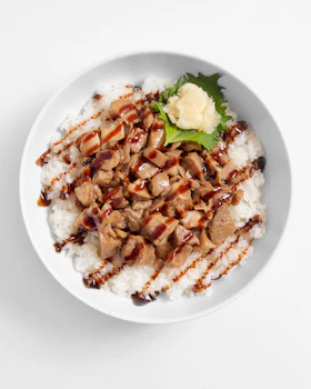 Photo of Tray of Chicken Teriyaki