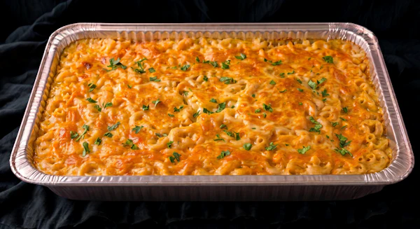 Photo of Half Tray of Macaroni Pie
