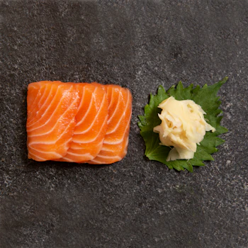 Photo of Tray of Salmon Sashimi