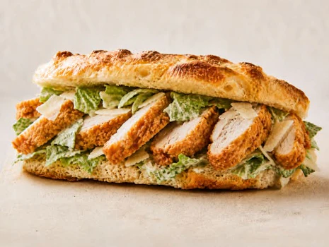 Photo of Half Tray of Chicken Caesar Focaccia Sandwiches