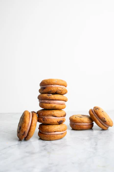 Photo of Salted Chocolate Chip Cookie Sandwich with Rich Buttercream