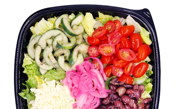 Photo of Tray of Greek Salad