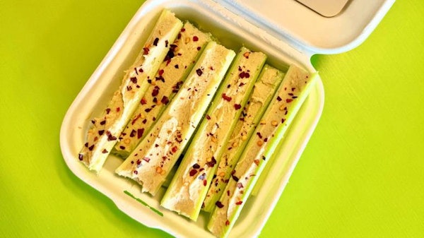 Photo of Hummus Stuffed Celery