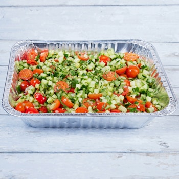 Photo of Catering Size Order of Tomato Cucumber Salad
