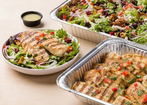 Photo of Tray of Rockfish Salad