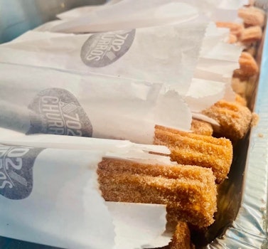Photo of 25-Piece Tray of Caramel-Filled Churros