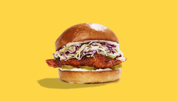 Photo of Hot "Chicken" Sandwich