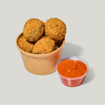 Photo of Mac'N'Cheese Balls with Vodka Sauce
