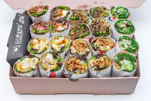 Photo of Platter of Vegan Wrap Mix