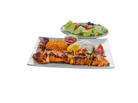 Photo of Salmon Meal (Two Skewers)