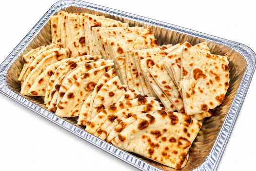 Photo of Half Tray of Toasted Pita Bread