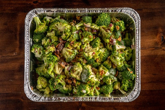 Photo of Half Tray of Broccoli Salad