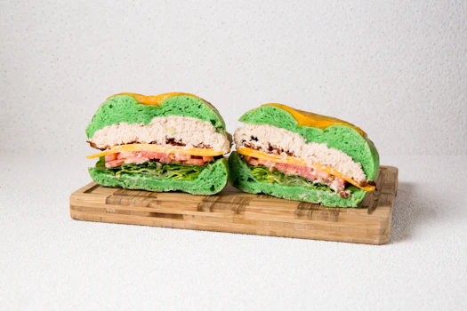 Photo of Cheddar Tuna Club Sandwich