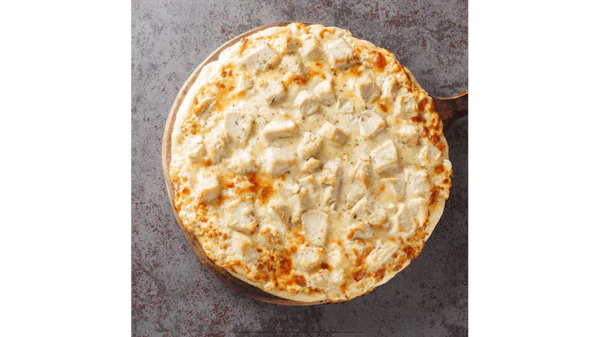 Photo of 10" Chicken Alfredo Pizza