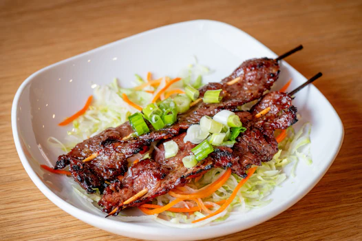 Photo of Bò Lui – Beef Teriyaki Skewers