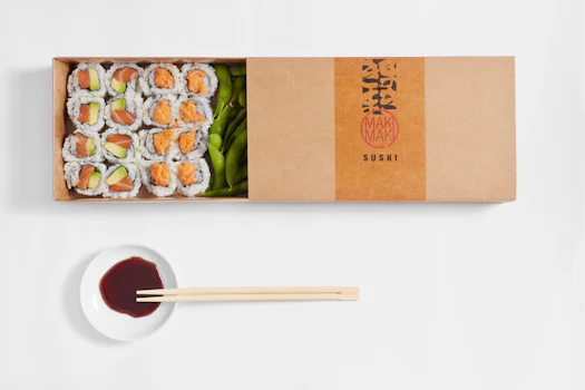 Photo of Salmon Duo Bento 16pc Box