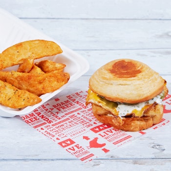 Photo of Signature Fake Breakfast Sandwich Meal