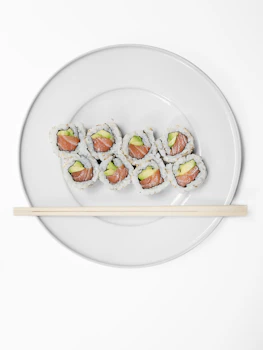 Photo of Salmon Avocado Cutup Rolls