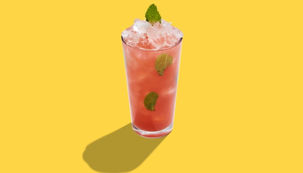 Photo of Gallon of Strawberry Mint Lemonade