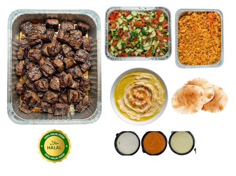 Photo of Steak Kebab Combo Meal - 10ppl
