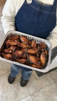 Photo of Tray of Zab Wings
