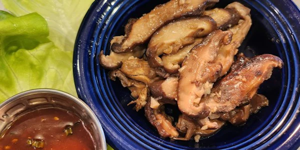 Photo of Sauteed Mushroom Lettuce Wraps Tray