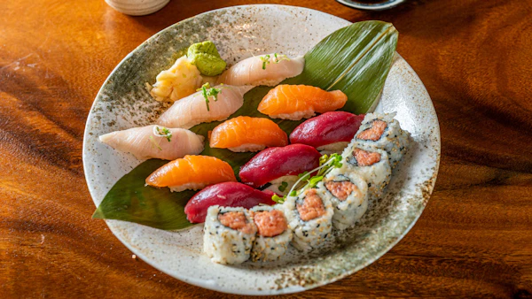 Photo of Tri Color Sushi
