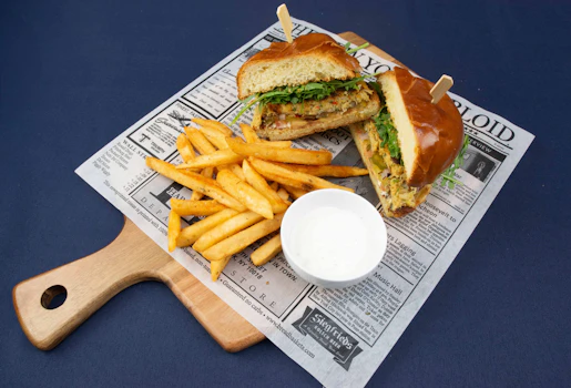 Photo of Garlic Shrimp Burger