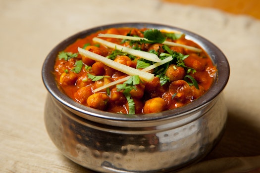 Photo of Half Tray of Chana Masala