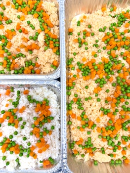 Photo of Half Tray of Jasmine White Rice