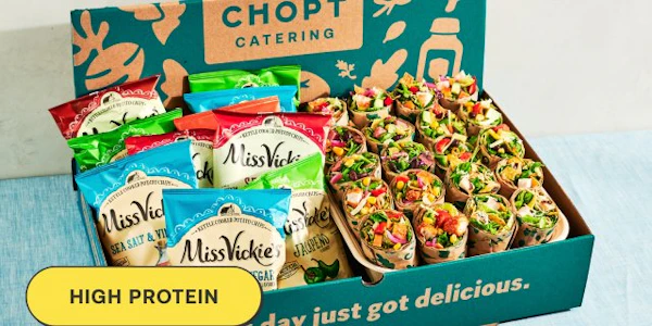 Photo of Protein-Powered Wrap Box with Chips