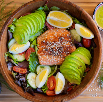 Photo of Wild-Caught Salmon Avocado Salad