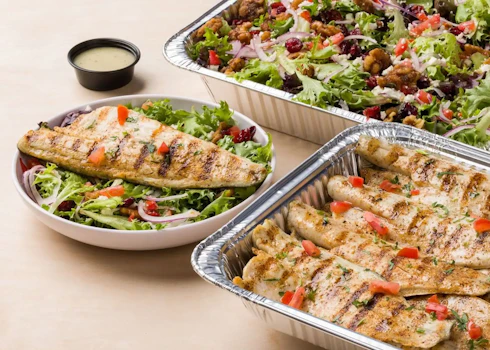 Photo of Tray of Branzino Salad