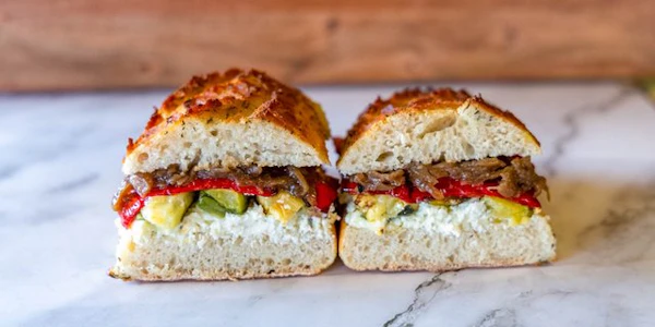 Photo of Roasted Veggie Sandwich