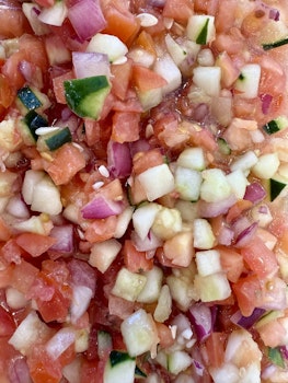 Photo of Family Size Order of Cucumber Tomato Salad