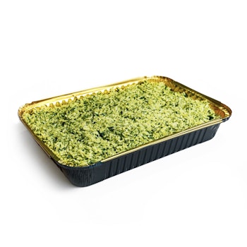 Photo of Half Tray of Spanakorizo Spinach Rice