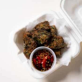 Photo of Crispy Chive Cake