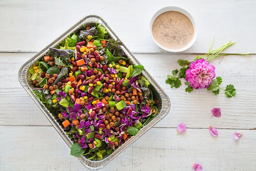 Photo of Tray of Salad